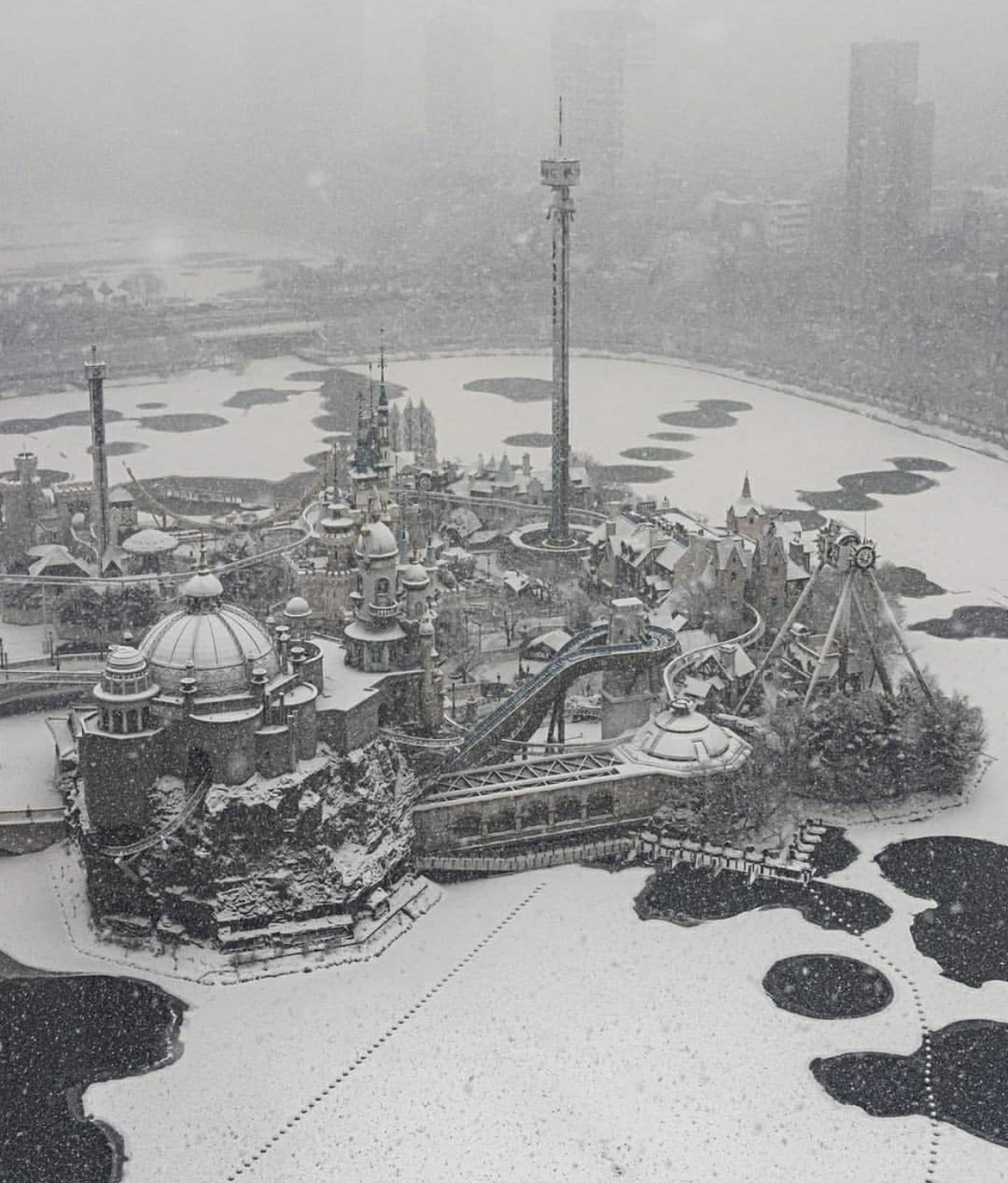 10 Foto Seoul yang Diselimuti Salju. Magical!